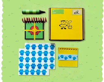 Blues Clues Handy Dandy Inspired Steve Notebook Mini Clues - Steve Notebook - Handy Dandy Notebook