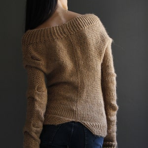 Custom Order Handmade Wool Sweater, Authentic Design Knitwear image 4