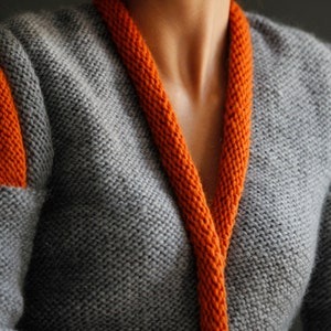 Custom Order Hand Knitted Blazer, Authentic Design Handmade Knitwear  Cardigan