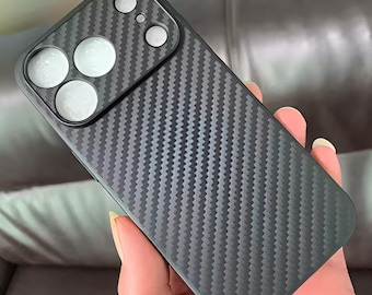 Premium Carbon Texture Grip Case
