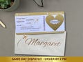 Personalised Scratch Off Boarding Pass Ticket, Scratch Reveal Holiday Gift, Surprise Trip Announcement, Custom Travel Voucher Card, Hen Gift product logo