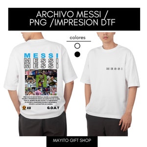 Messi / T-shirt PNG / Dtf printing / Sublimation design / Football / Instant download / Only you / Only Messi / Leo Messi