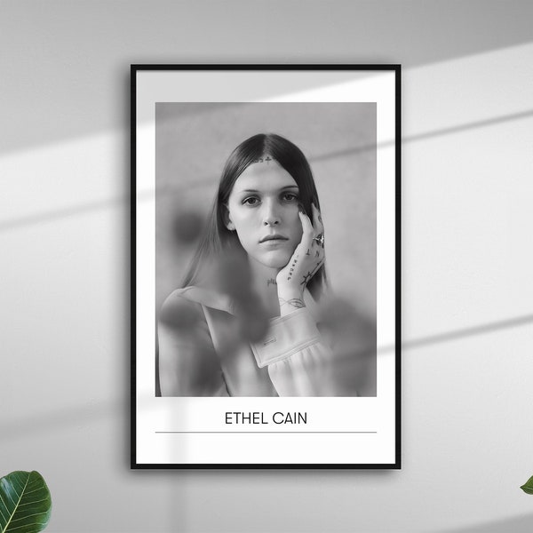 Ethel Cain Poster, Ethel Cain Print, Ethel Cain, Ethereal wave Music Decor Art, Dream pop Poster, Alternative Rock Gifts, Album Cover Art,