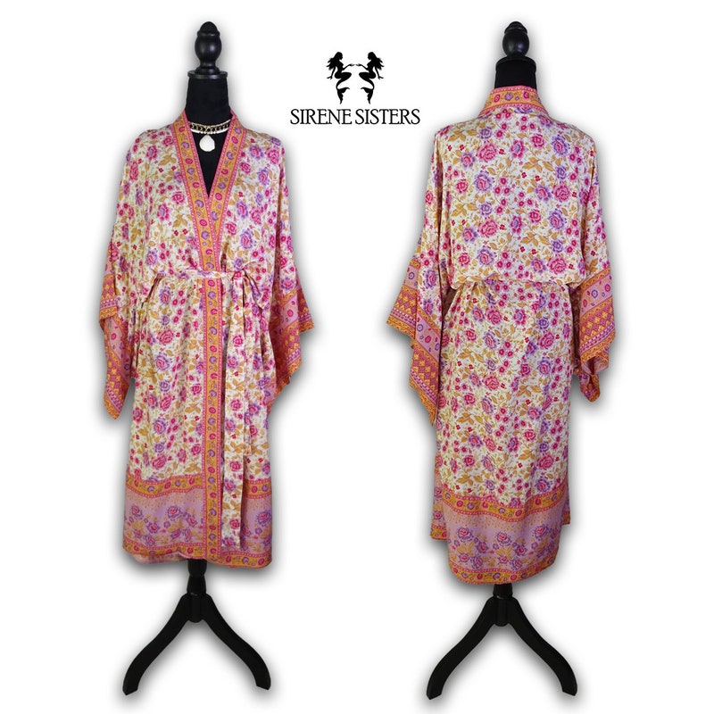 Flowey Oversized White Kimono