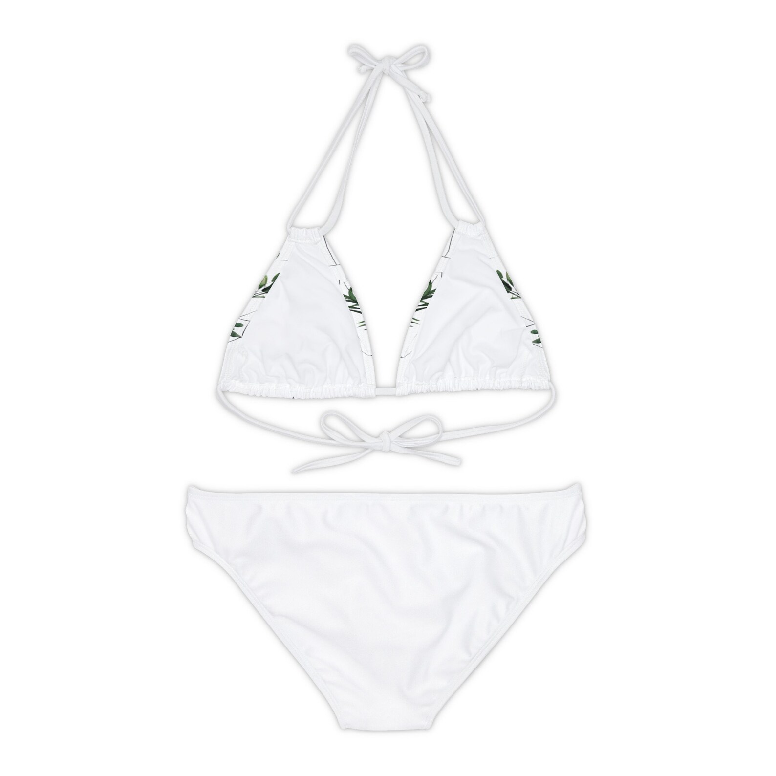 Leah™ - Bikini with Floral and Geometric Pattern