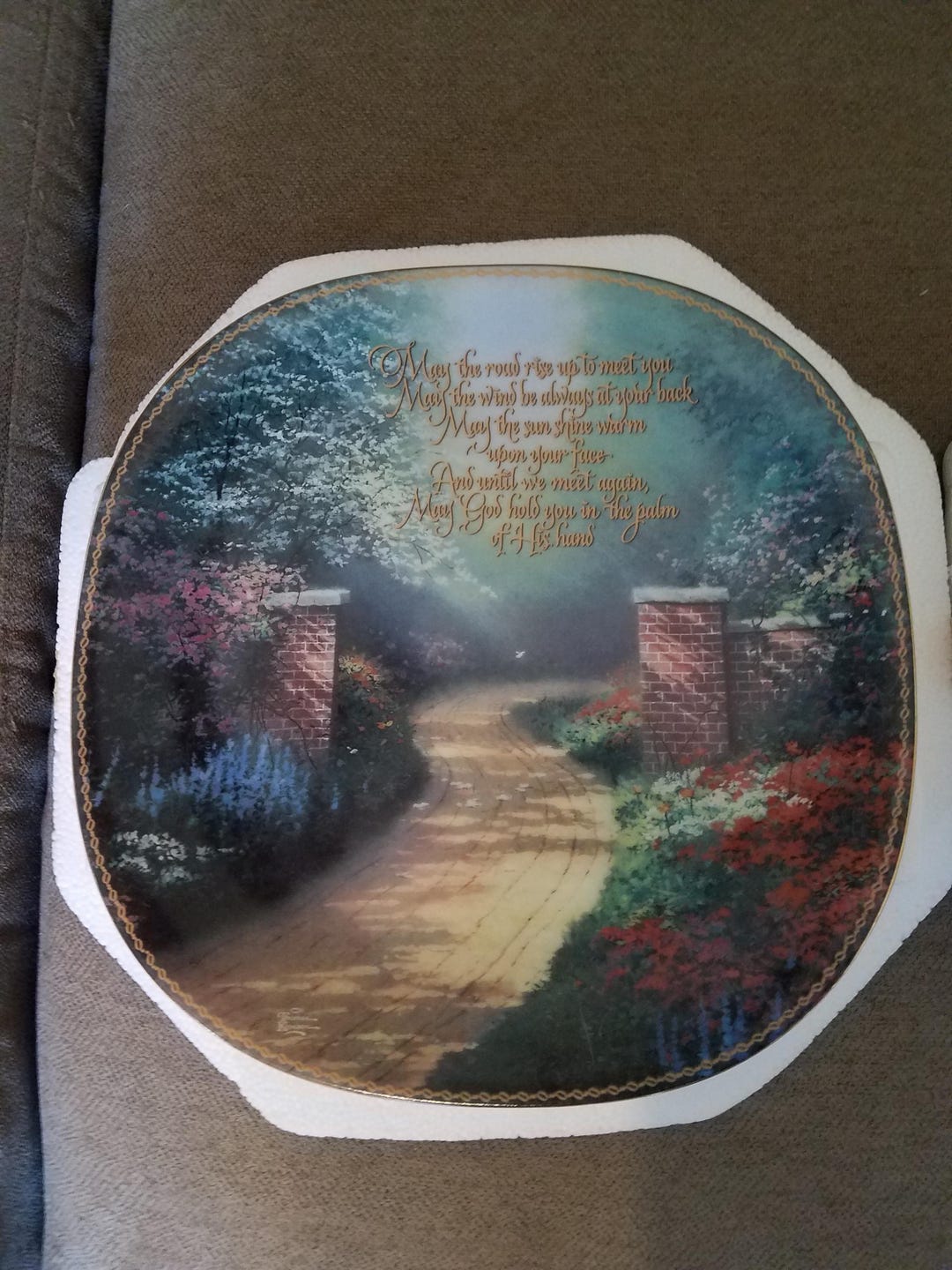 Thomas Kinkade Kreuzstich-Set – Motiv 'Painter Of Light Stillwater Bridge' Inkl. Garn & Anleitung