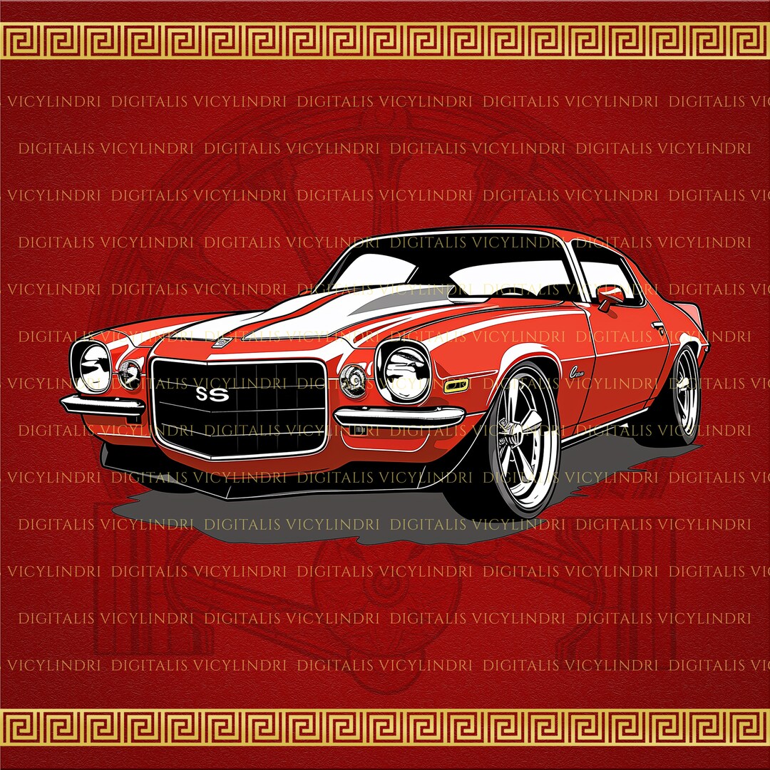 Chevrolet Camaro SS PNG, Chevrolet Decal, Car Printables, Bumper ...