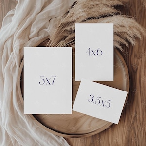 Kartenset Mockup, Einladungssuiten-Mockup, Boho-Hochzeitskarten bündeln PSD, Hochzeitssuiten-Mockup, gestaltetes Kartenmodell, Grußkartenmodell