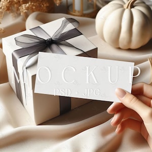 Halloween party ticket mockup, Personalised ticket mockup, Surprise holiday ticket mockup, Halloween party mockup, Halloween card mockup PSD