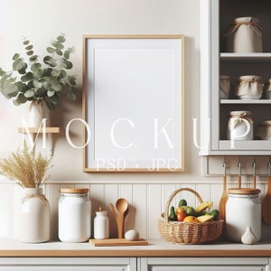 A3 Rahmen Mockup, DIN A Ratio Mockup, Poster Mockup, Wandkunst Mockup, Holzrahmen Mockup, Rahmen Karte Mockup PSD, Zeichen Photoshop Vorlage