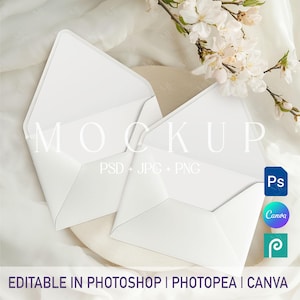 Modelo de forro de envelope, modelos de envelopes para convites de casamento, modelo PNG PSD de cartão duplo