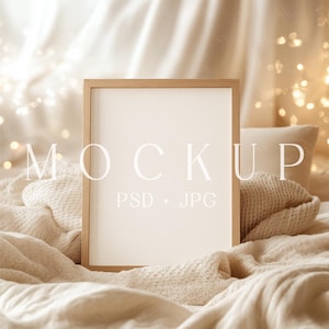 8x10 Tischschild Mockup, Tischnummer MockUp, Tischschild Mockup, Urlaub Rahmen Mockup, Boho Rahmen Karte Mockup, Rahmen 8x10 Mockup PSD Karte