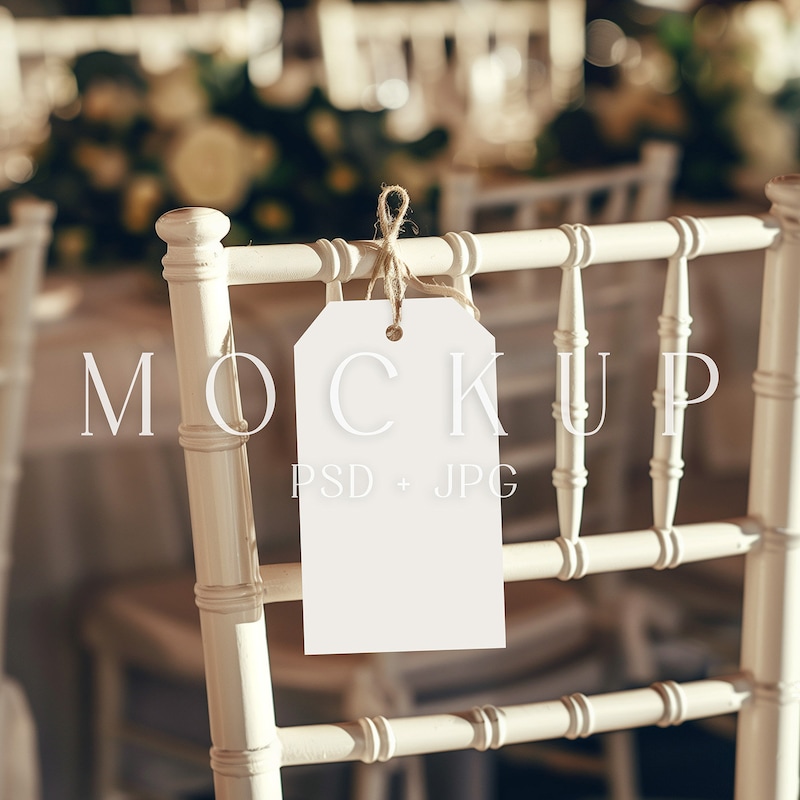 Chair Labels - Etsy