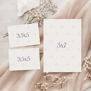 Einladungs-Set Mockup, Einladungssuiten-Mockup, Boho-Hochzeitseinladungsset-Mockup, Hochzeitssuiten-Mockup, Boho 5x7 und 5x3.5 gestaltetes Kartenmockup