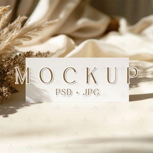 Gift Card Mockup, Gift Certificate Mockup, Ticket Mockup PSD, Gift Voucher Mock up, Boarding Pass Mockup, Concert Ticket Mockup Template PSD