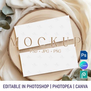 Geschenkkarte Mockup PSD, 7x3 Geschenkgutschein Mockup, Boho Ticket Mockup, Urlaubszertifikat Canva, Event Ticket PNG Mockup, Geschenkkarten Mock ups