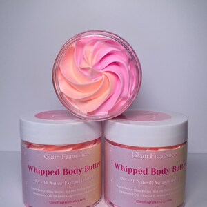 Sugar Cookie Whipped Body Butter | Sweet Dessert Scented | Organic | Natural Moisturizer | Gift Idea | Dry Skin Butter | Gourmand