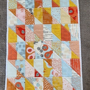 Homemade mini quilt