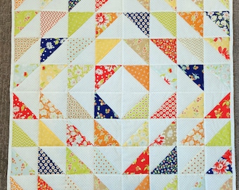 Homemade mini quilt