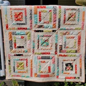 Homemade lap quilt