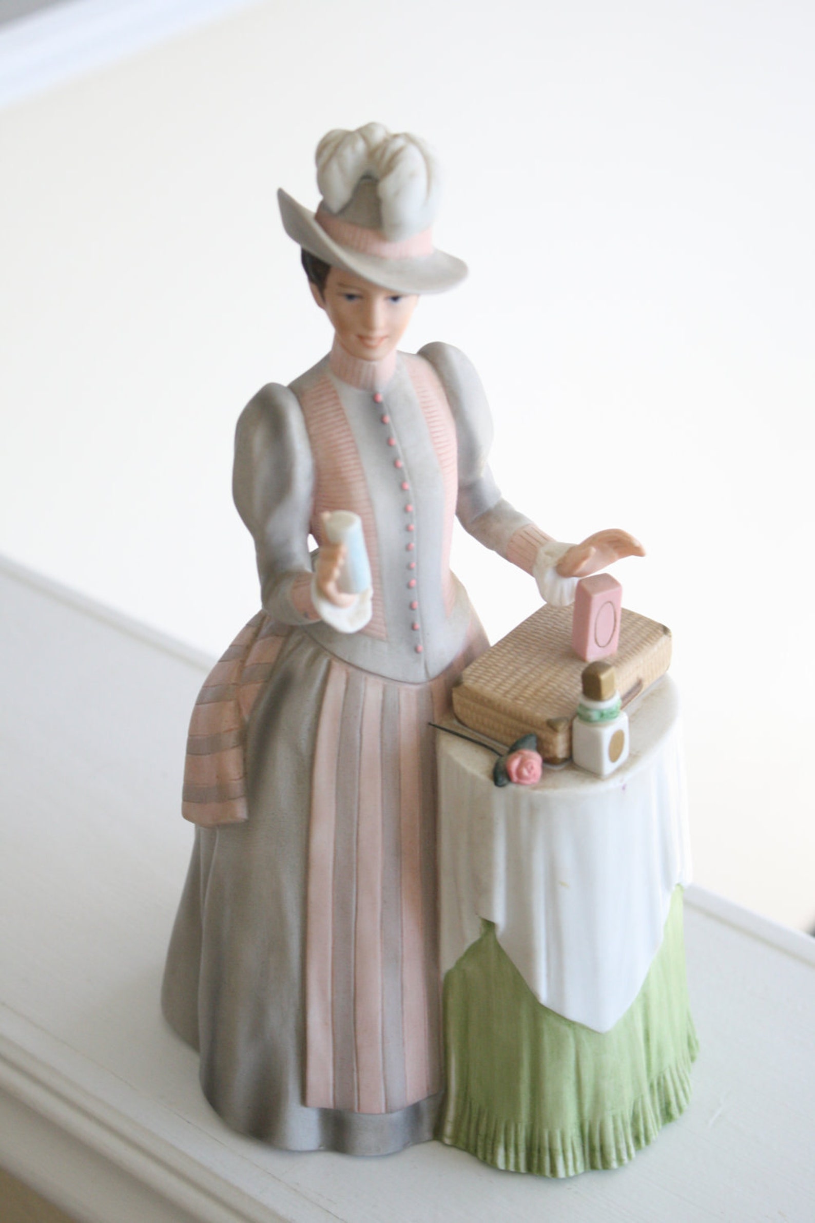 Rare Avon Figurine. porcelain Mrs. Albee The Albee award for Etsy