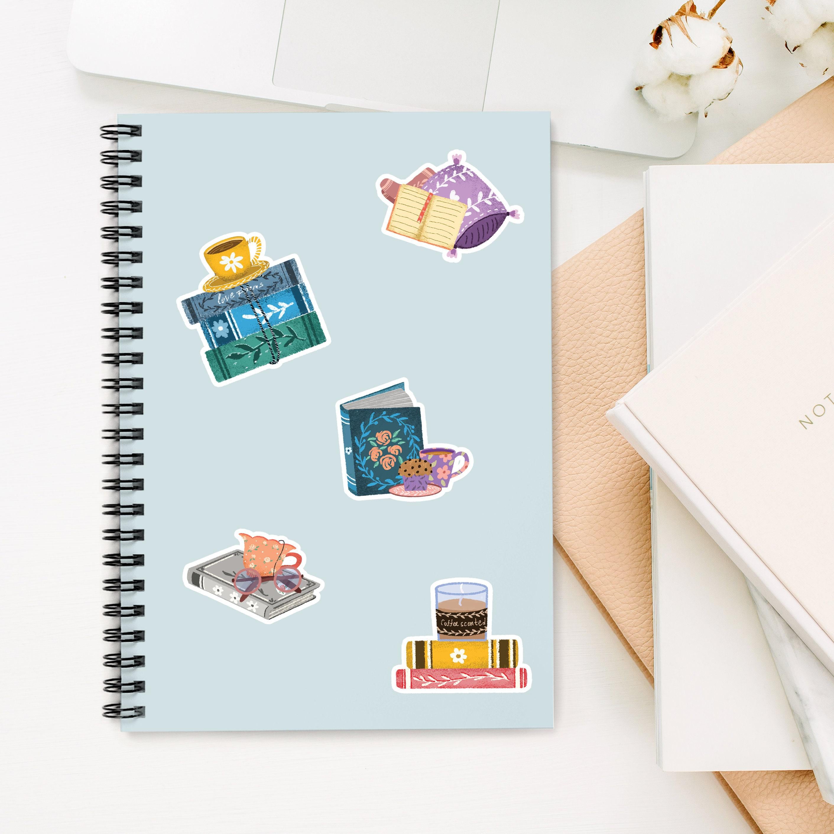 Boock Sticker Book Club Sticker Pack of 5, Vinyl Stickers, Book Stickers, Reading ...