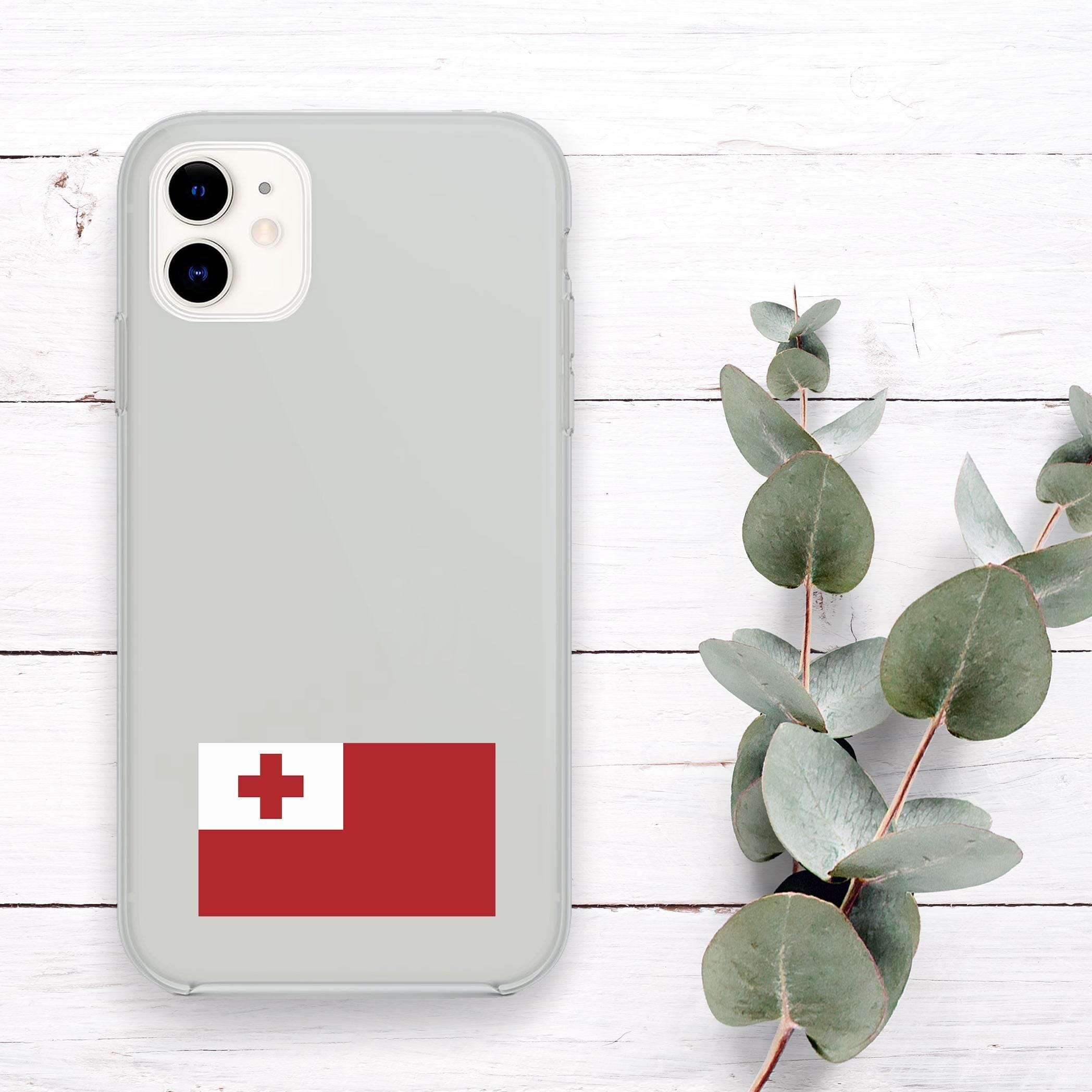 Tonga Flag Sticker, Vinyl Travel Stickers, Tongan Flag, World Flags ...