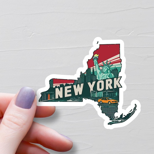 New York Sticker Etsy