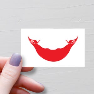 Sticker drapeau Rapa Nui de l'île de Pâques, Stickers de voyage en vinyle, Drapeaux du monde, Sticker bouteille d'eau souvenir, Stickers ordinateur portable, Sticker bagage - F78