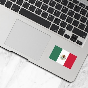 Mexico Flag Sticker, Vinyl Travel Stickers, Mexican Stickers, World Flags, Water Bottle Sticker, Laptop Decals, Luggage Sticker - F166 image 4