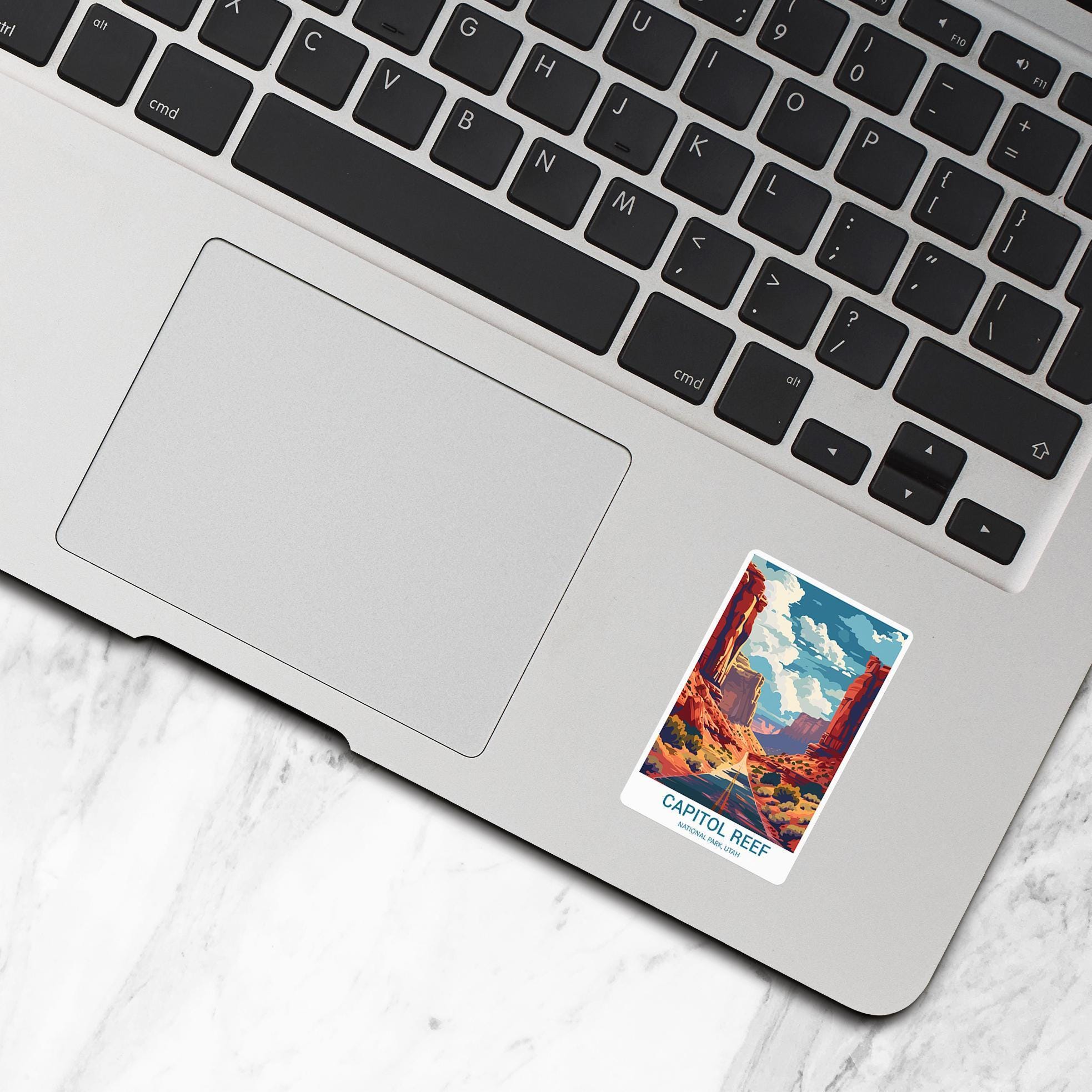 Capitol Reef National Park Stickers, Vinyl Travel Stickers, USA ...
