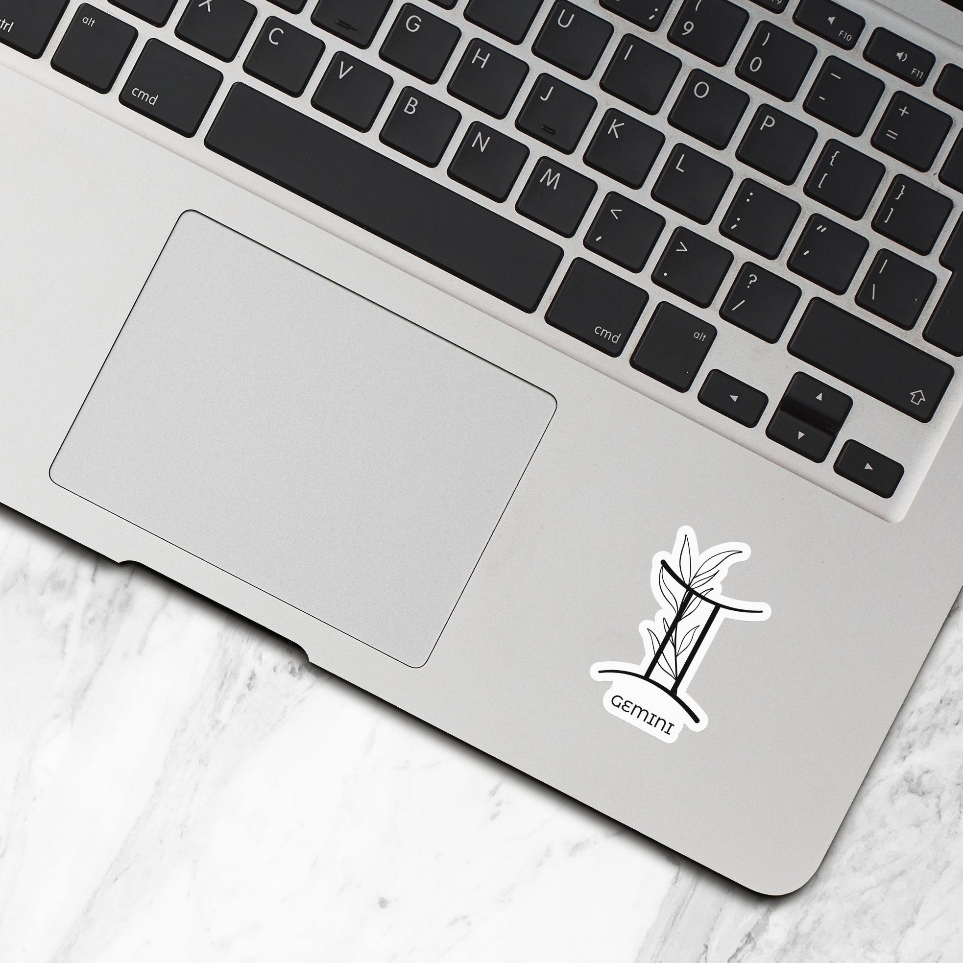 Gemini Sticker, Vinyl Stickers, Zodiac Stickers, Gemini Gifts