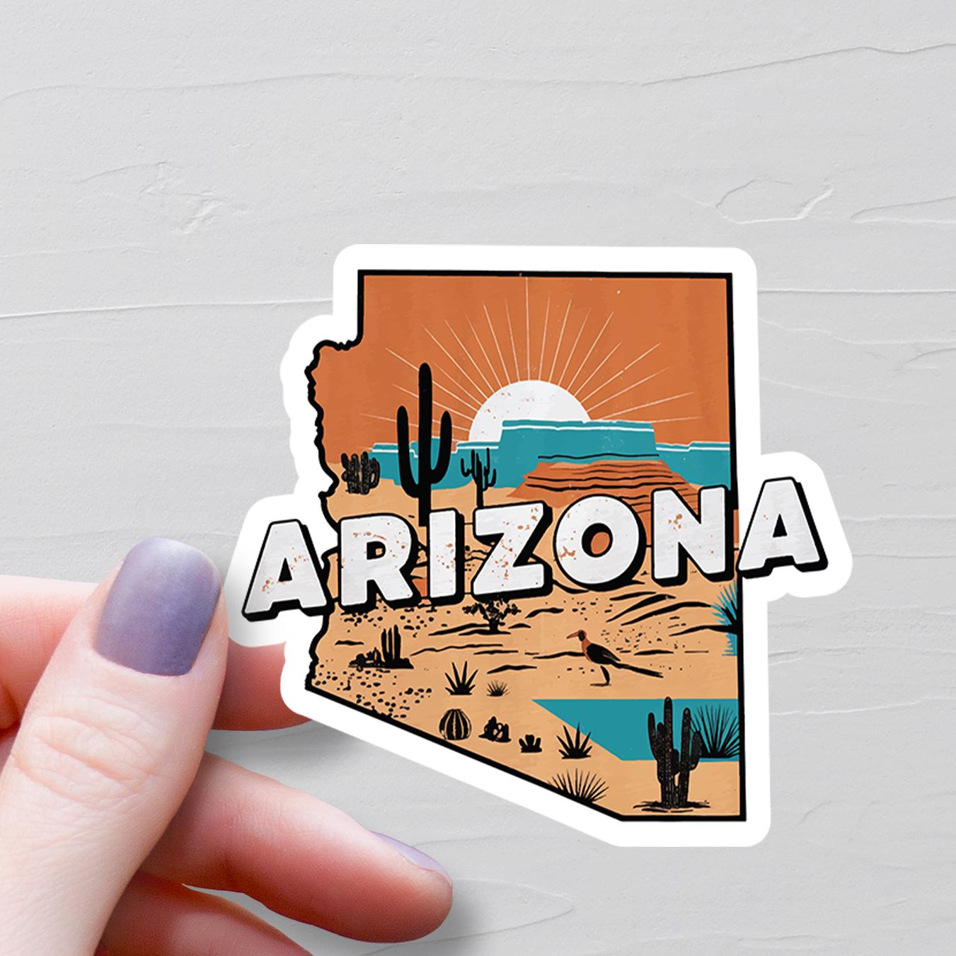 Arizona State University Vinyl Decal Sticker - Officially Licensed Desert Cactus Brand, 43" Size - View #7