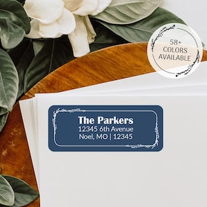 Personalized Return Address Labels, Envelope Stickers, Custom Return Address Labels, Personalized Address Labels, Return Address Stickers