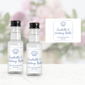 Konfetti-Set „Glocken & Muscheln“ – Für Strandhochzeit, Junggesellenabschied, Valentinstag, Partydeko