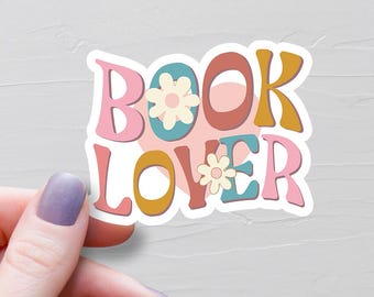 Book Lover Sticker, Vinyl Stickers, Book Stickers, Bookish Stickers, Booktok Stickers, Laptop Water Bottle Sticker, Book Lover Gift - S518