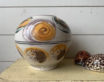 Vintage Studio Pottery Vase Handmade Tasmanian Pottery