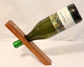 Oak Wine Holder, Buffalo Nickel, Office Gifts