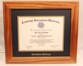 Diploma Frame, 8.5 x 11, Canisius College, Office Ideas