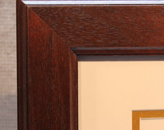 Diploma Frame, Walnut, 8 1/2 x 11