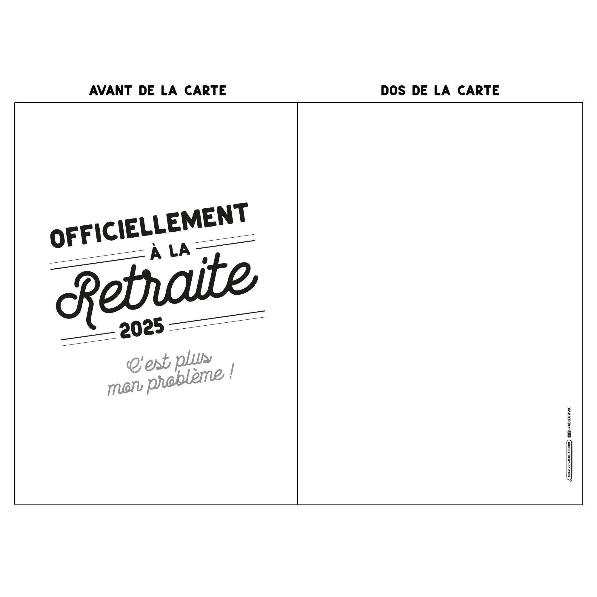 Bsb Carte D'adieu – 11,5 X 17,0 Cm – Belle Carte Pour Départ à La Retraite – Jolie Carte Pour Départ à La Retraite – Cadeau D'adieu Pour Collègue, Retraite Et Changement