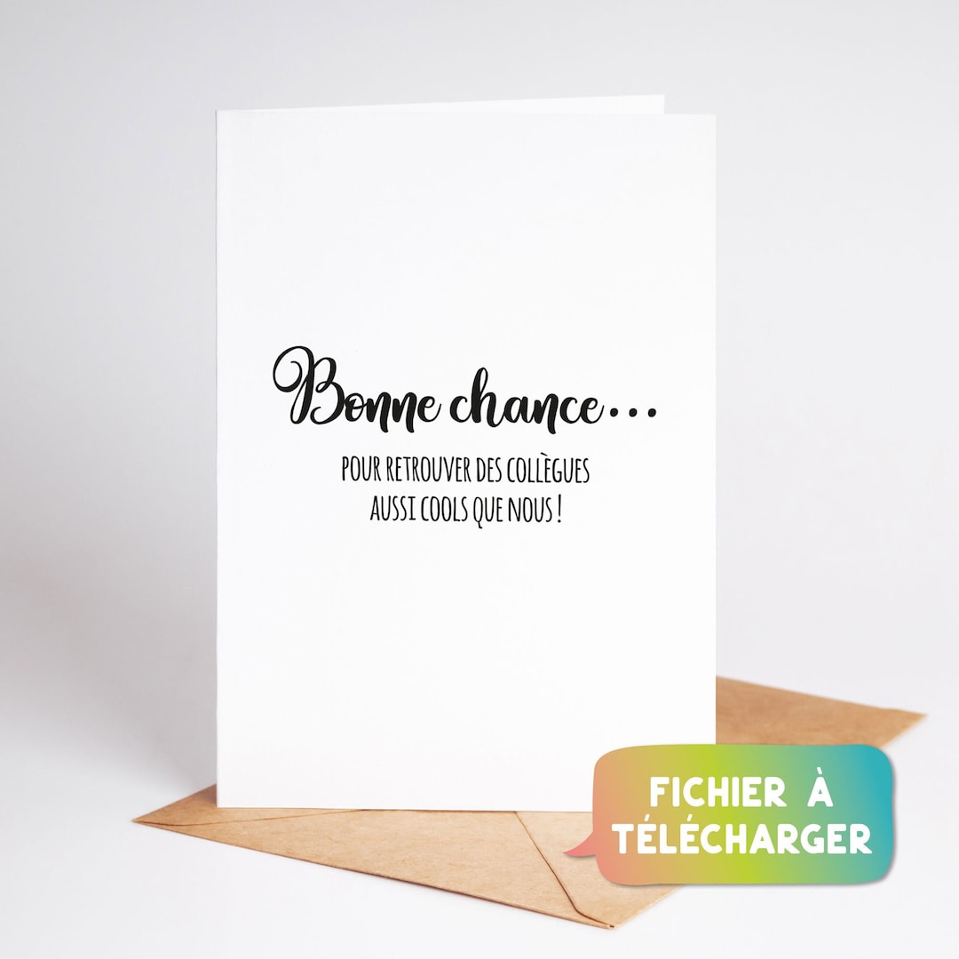 Bonne Continuation Image Depart Collegue Humour