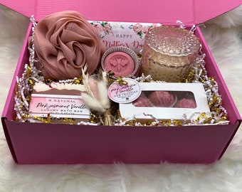 Coffret cadeau Fête des Mères| Coffret Spa| Coffret cadeau spa| Coffret cadeau soins personnels| Coffret cadeau élégant| Cadeau Boujee| Coffret cadeau d'anniversaire| Panier cadeau pour elle