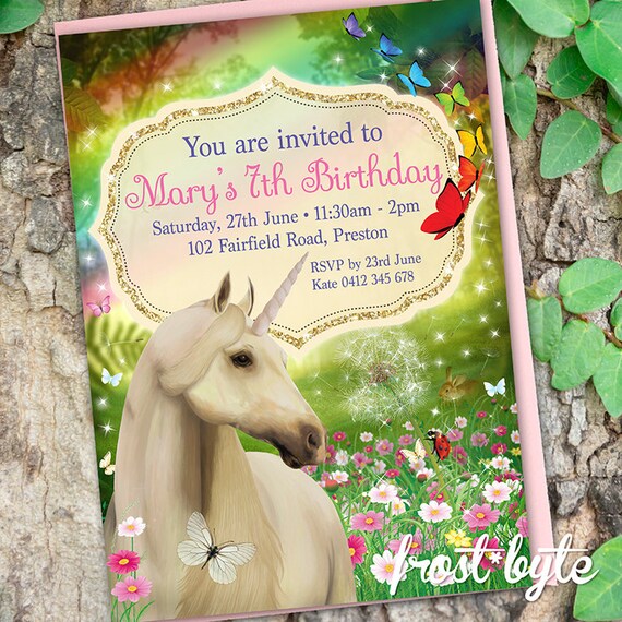 First communion birthday Digital File wedding Suitable for baptisms Custom Tableau de mariage for each event theme unicorns