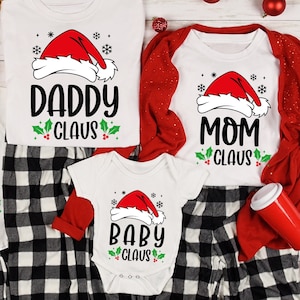 Matching Family Christmas Pajamas, Family Christmas Shirts, Baby First Christmas, Christmas Gift For Mom, Couple Christmas Pajamas