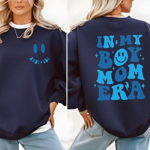 Boy Mom Era Sweatshirt Etsy