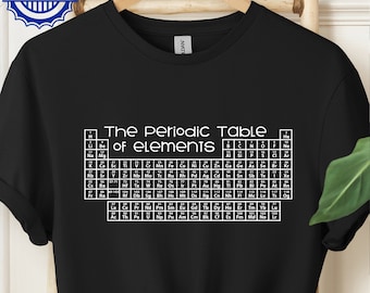 Periodic Table T-Shirt, Science Chemistry Shirt