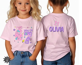 Funny 7th Birthday Shirt, Personalized Birthday Girl Tee, 67 Meme T-Shirt