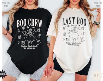 Spooky Bachelorette Shirts, Boo Crew Tees, Halloween Bach Party Comfort Colors® Tee