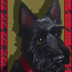 Set Of Ten Scottie Dog Bookmarks from Original Art by Melody Lea Lamb